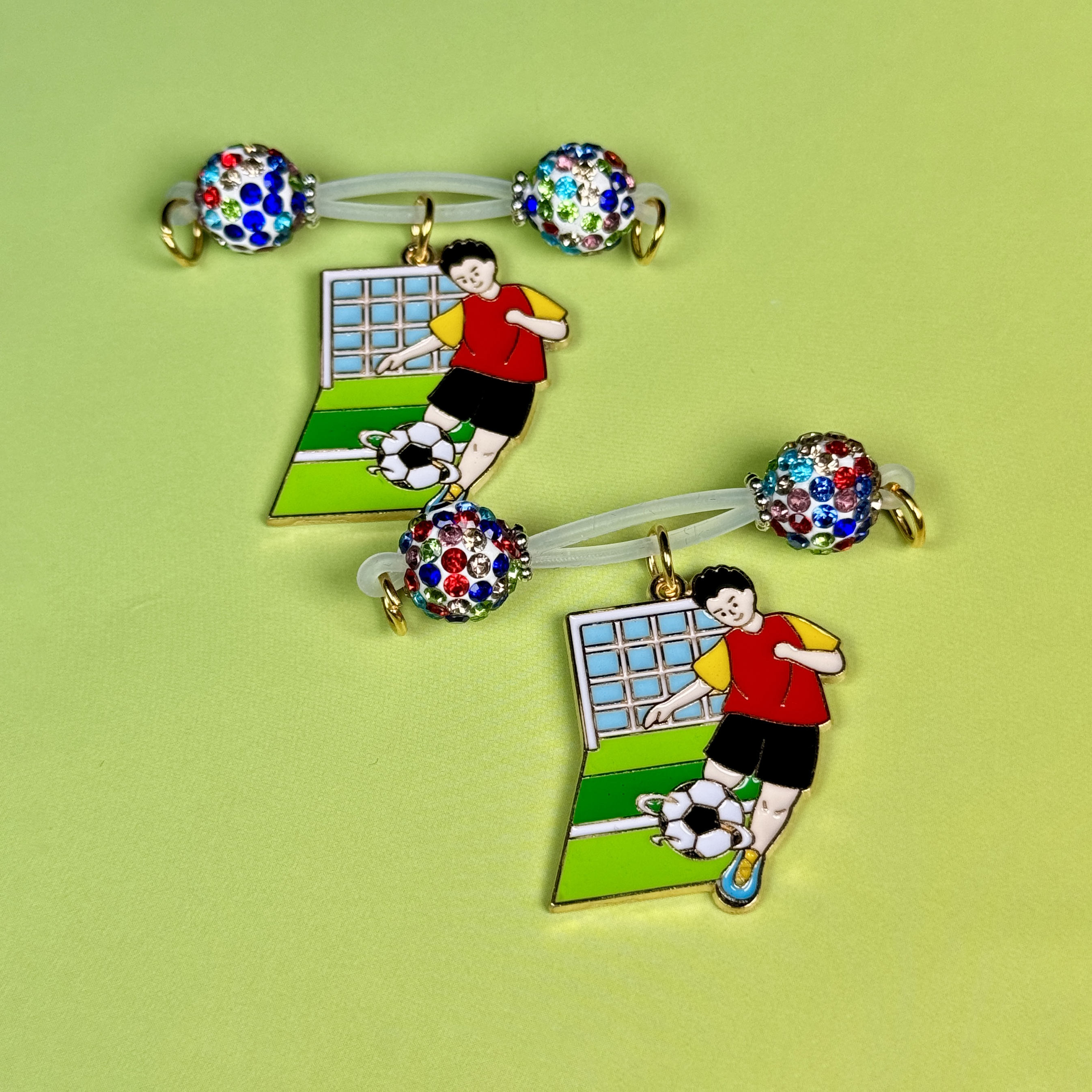 Soccer Star Charm