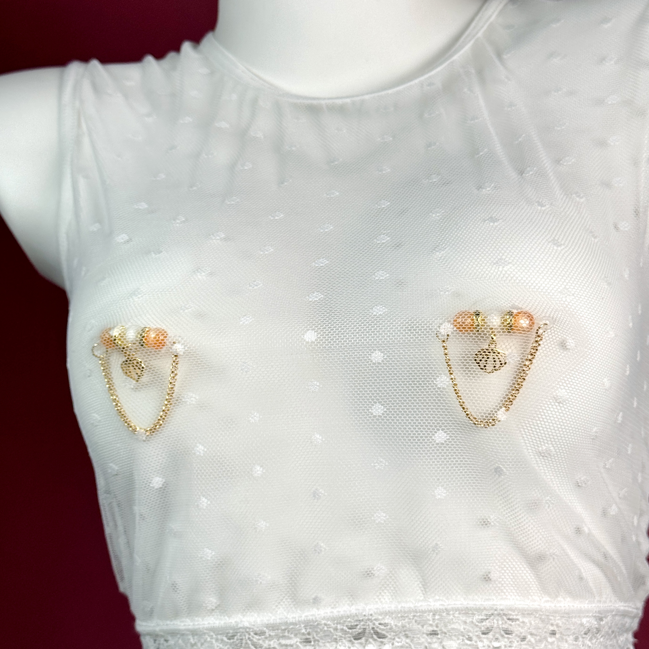 Golden Seashell Chain