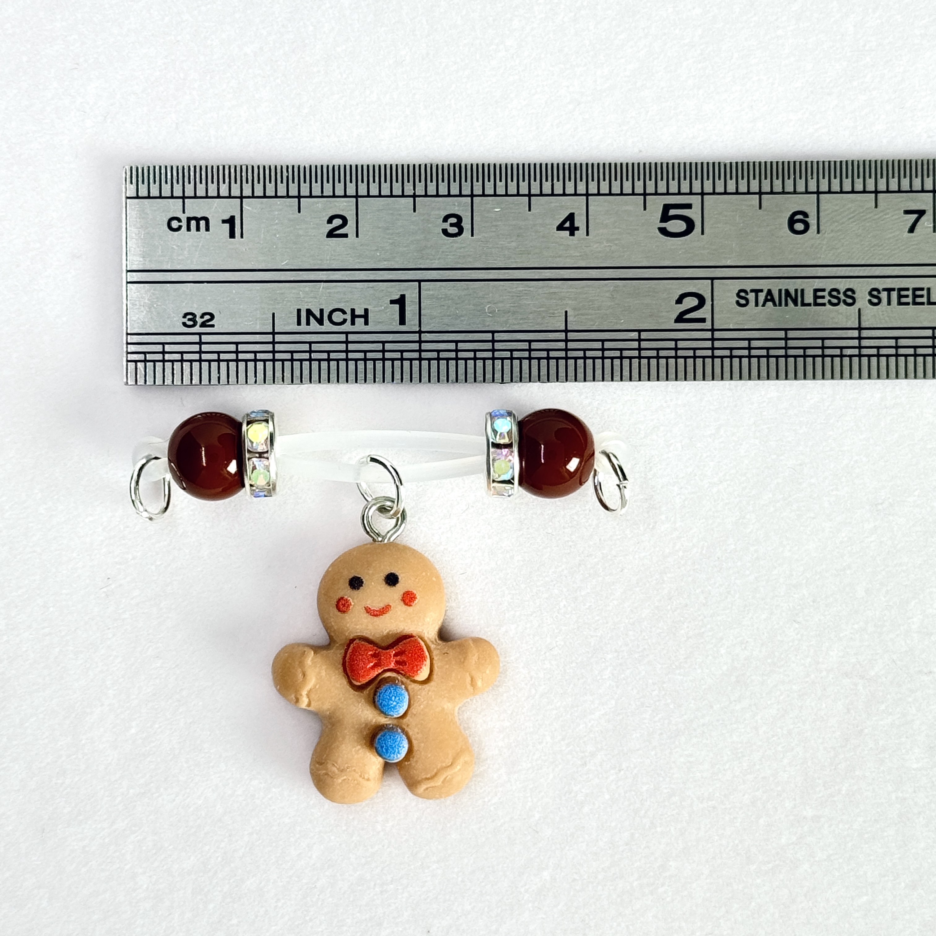 Gingerbread Man Nipple Clamps