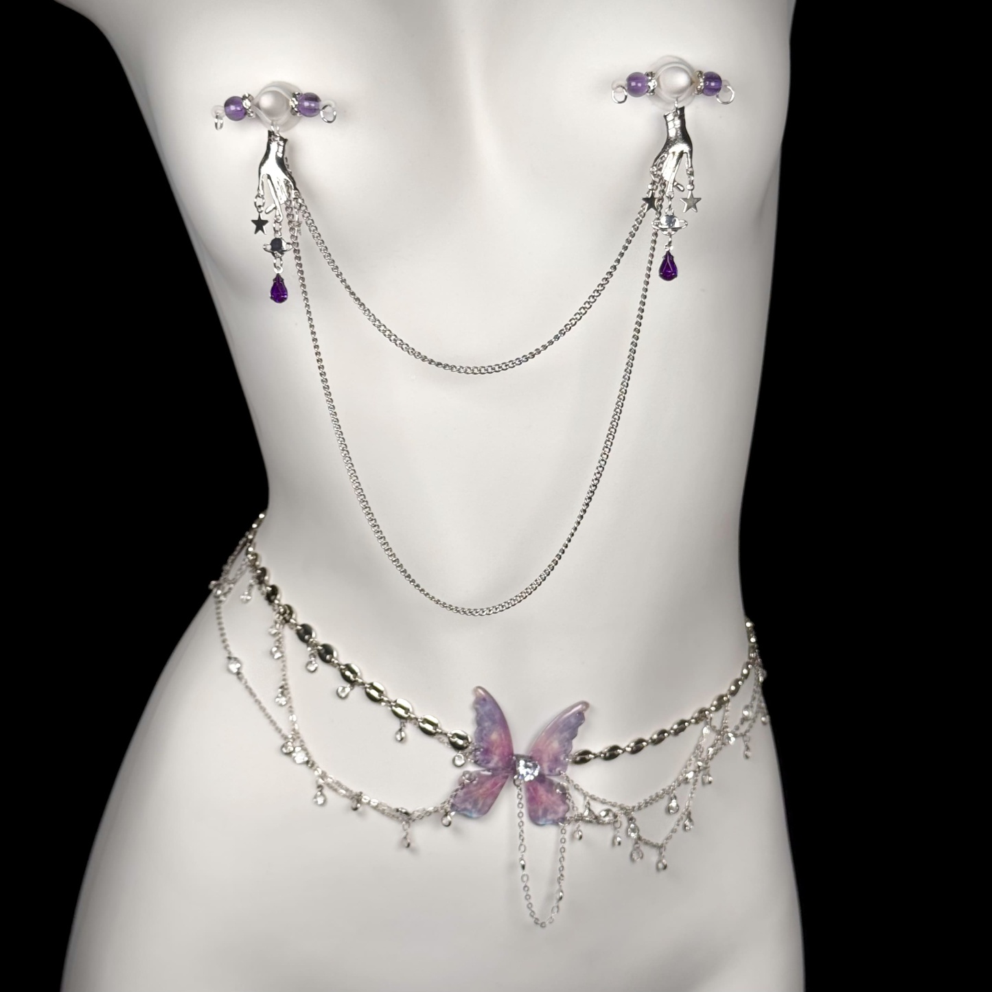 Violet Touch Chain Set