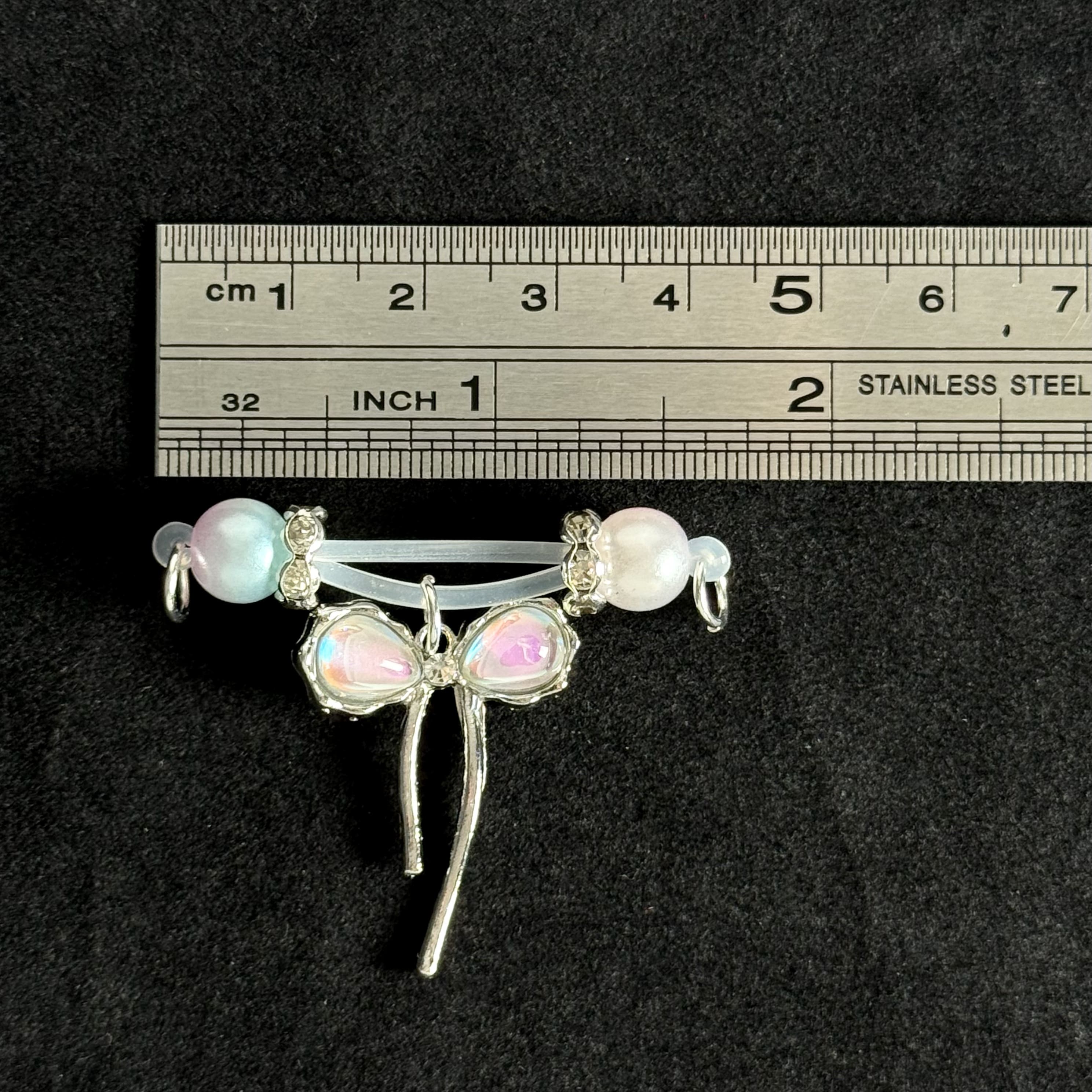 Ribbon Kiss Nipple Clamps