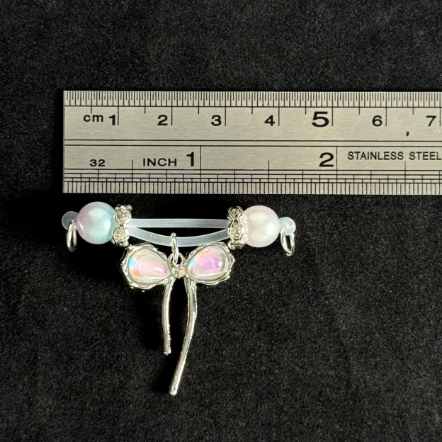 Ribbon Kiss Nipple Clamps