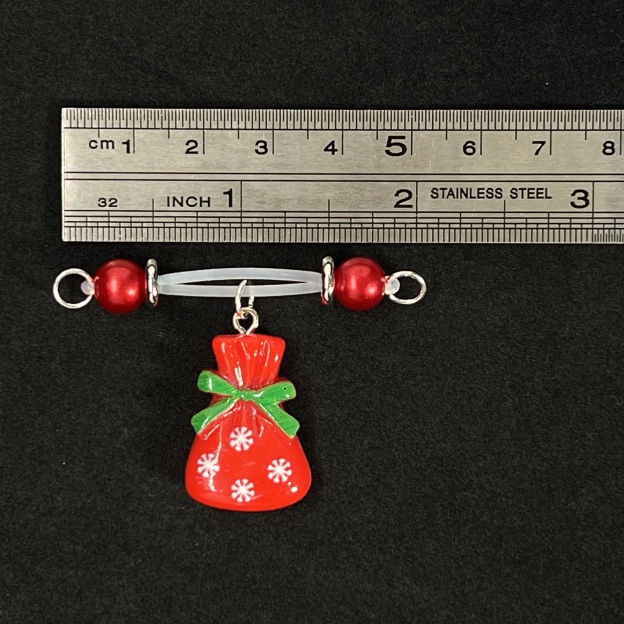 CandySack™ Red Pearl Clips