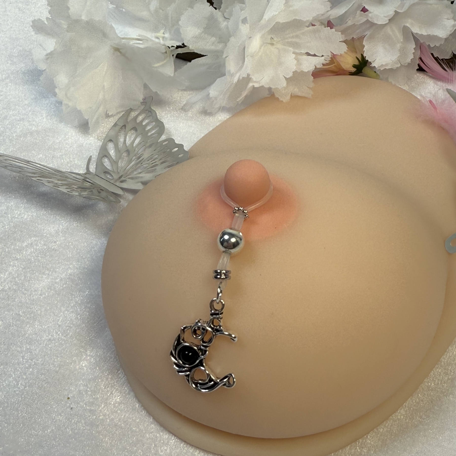 Holeless Adjustable Nipple Clamps - Moon and Sun