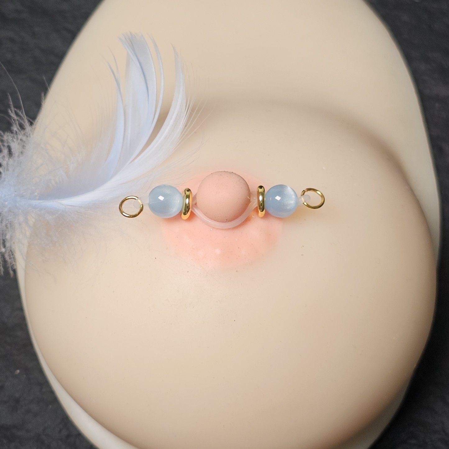 Velvet Bite Crystal Clamps