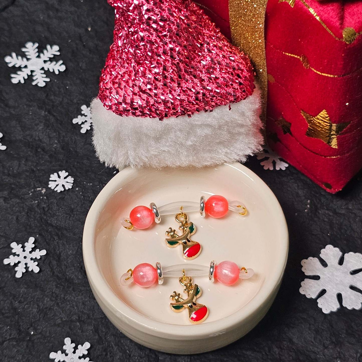 Nipple clamps Christmas reindeer