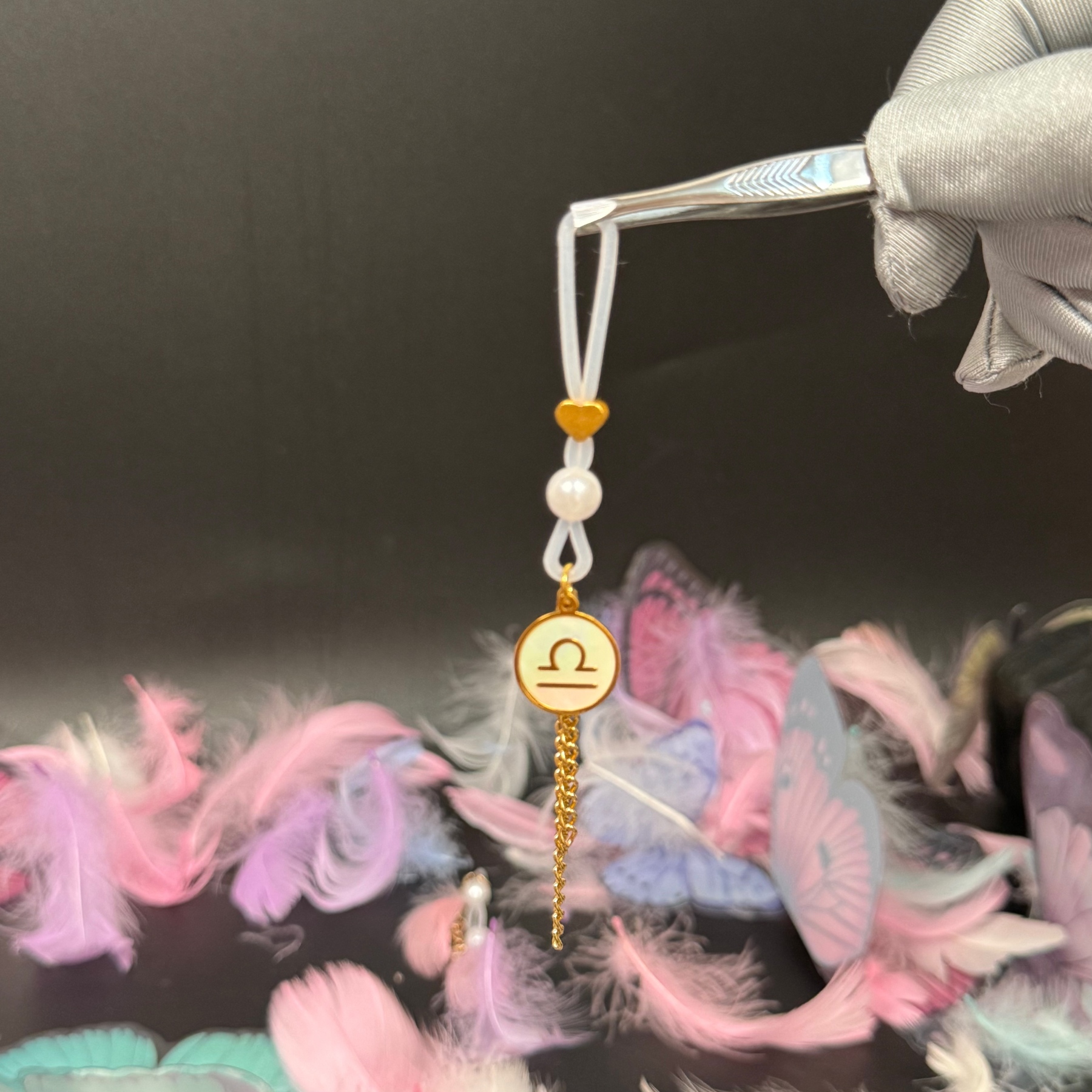 Customizable constellation nipple clamps