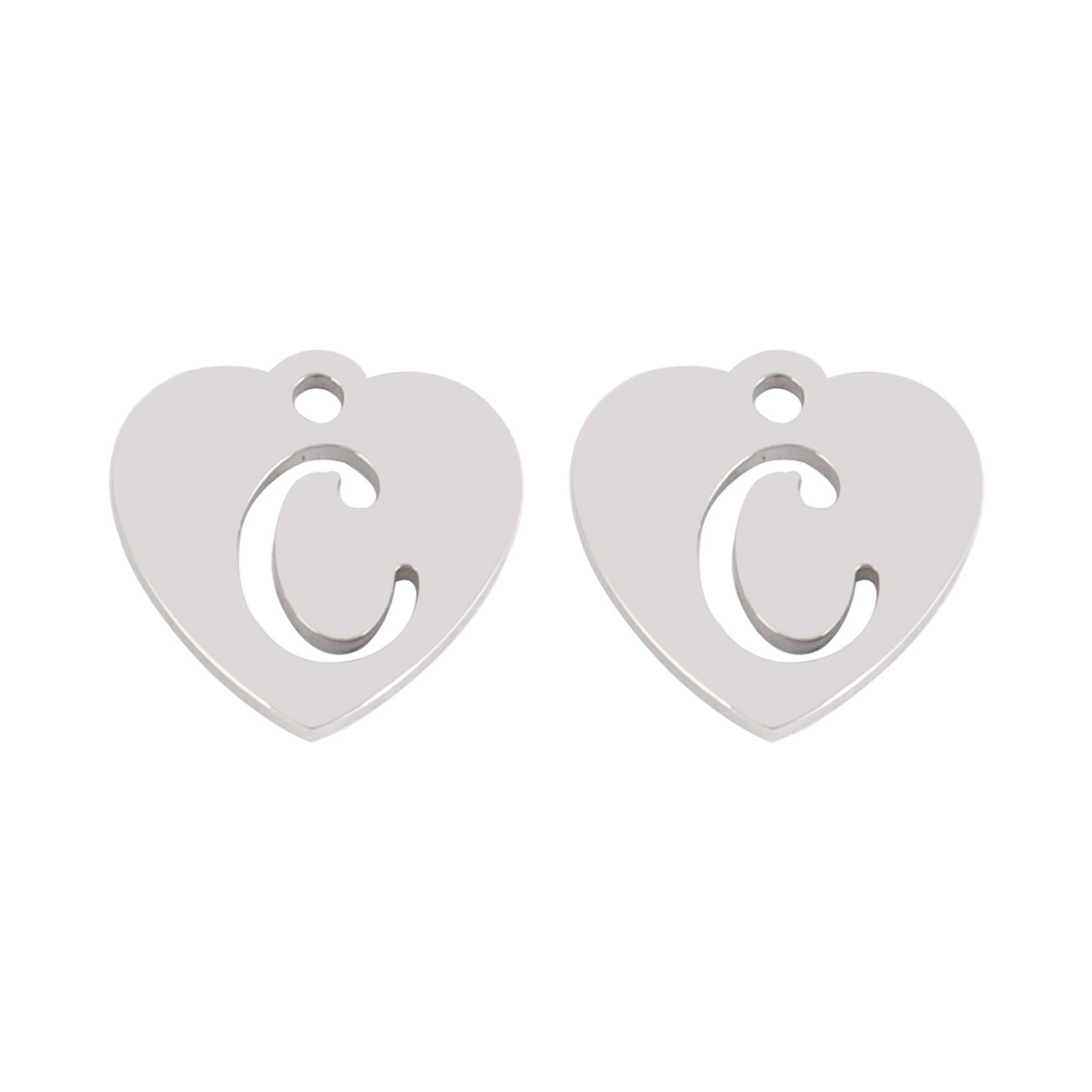Personalized Initial Chain Jewelry Clip