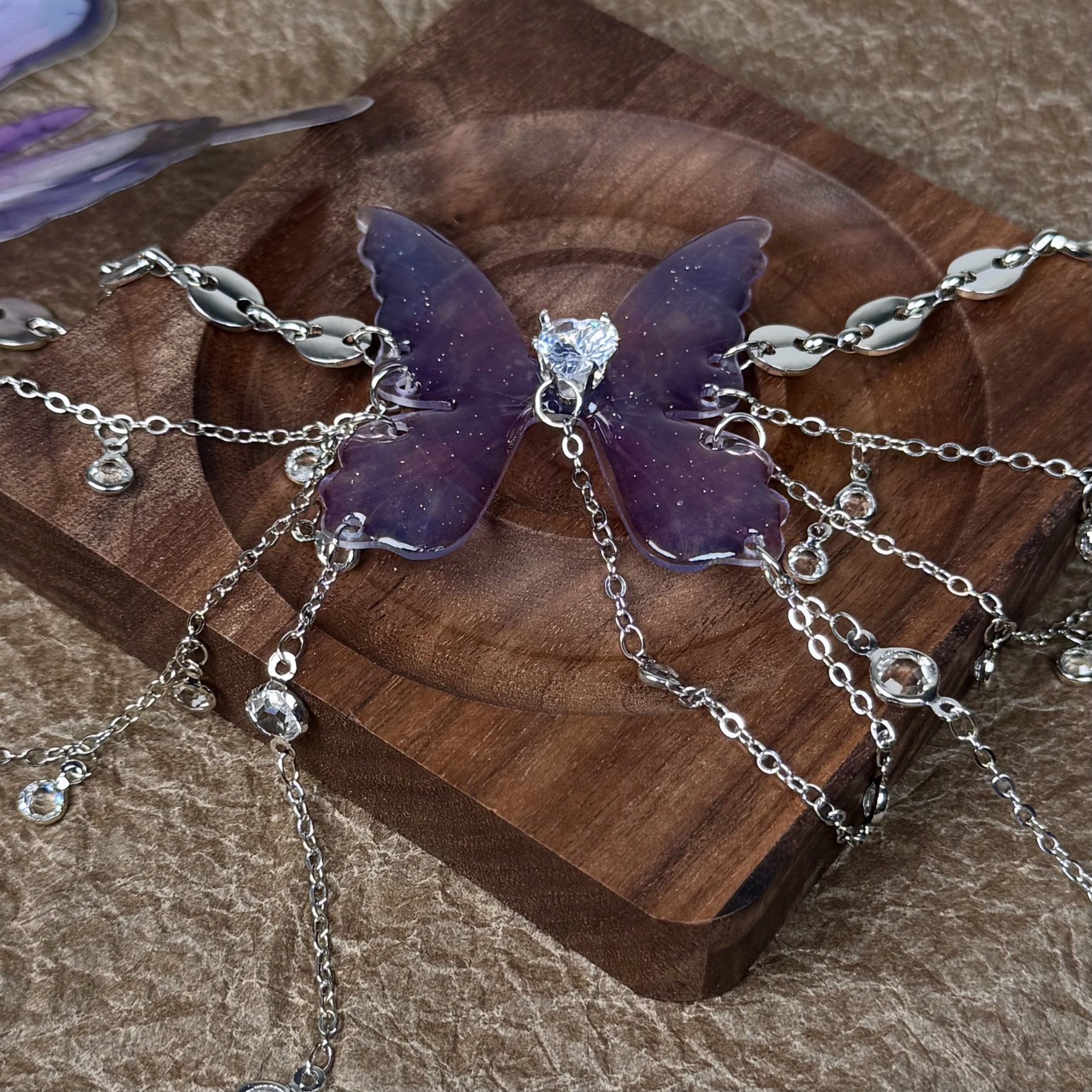 Violet Touch Chain Set