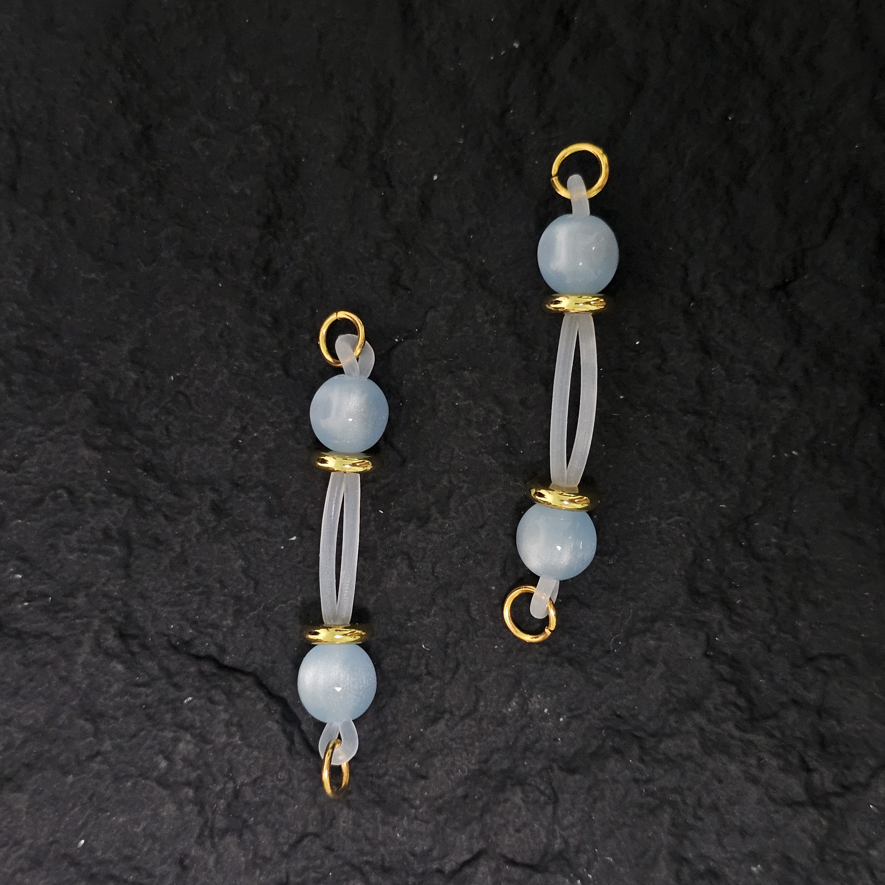 Velvet Bite Crystal Clamps