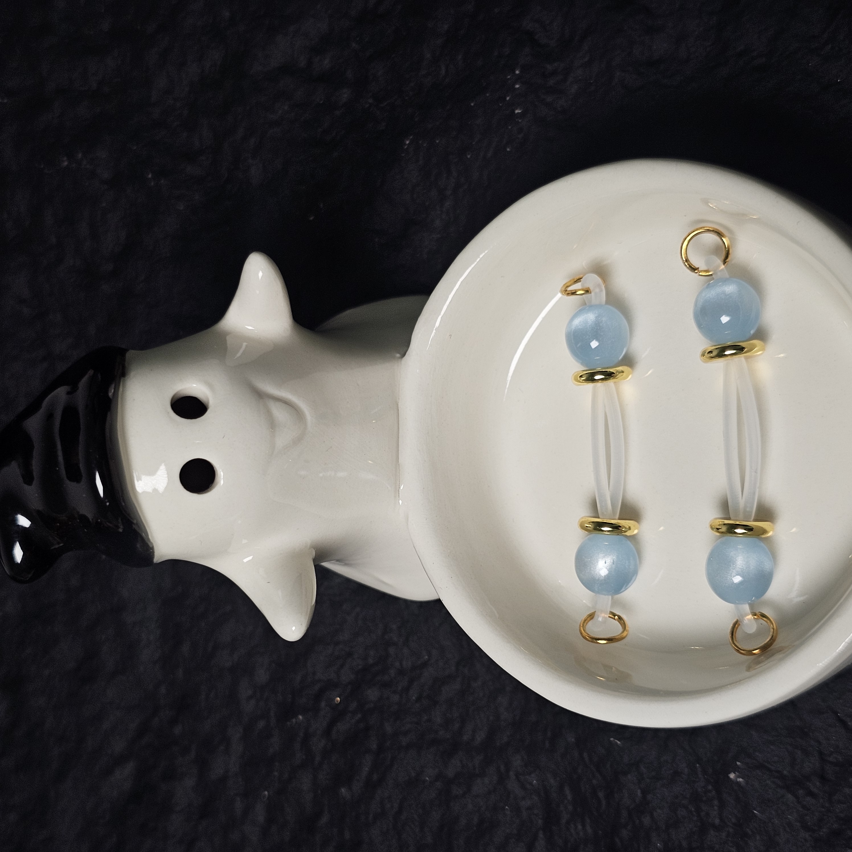 Velvet Bite Crystal Clamps