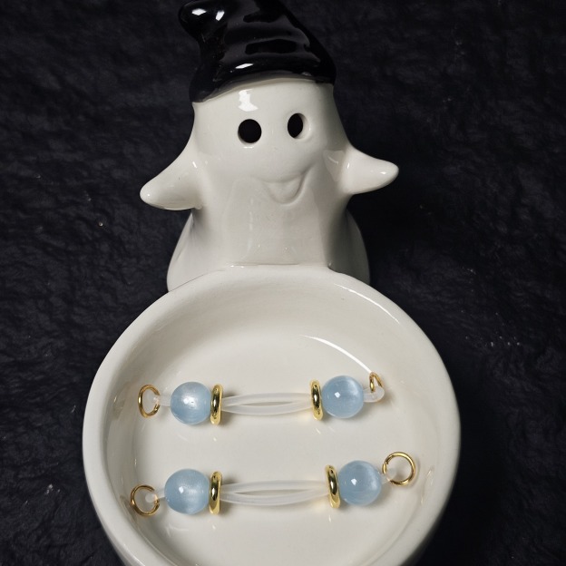 Velvet Bite Crystal Clamps