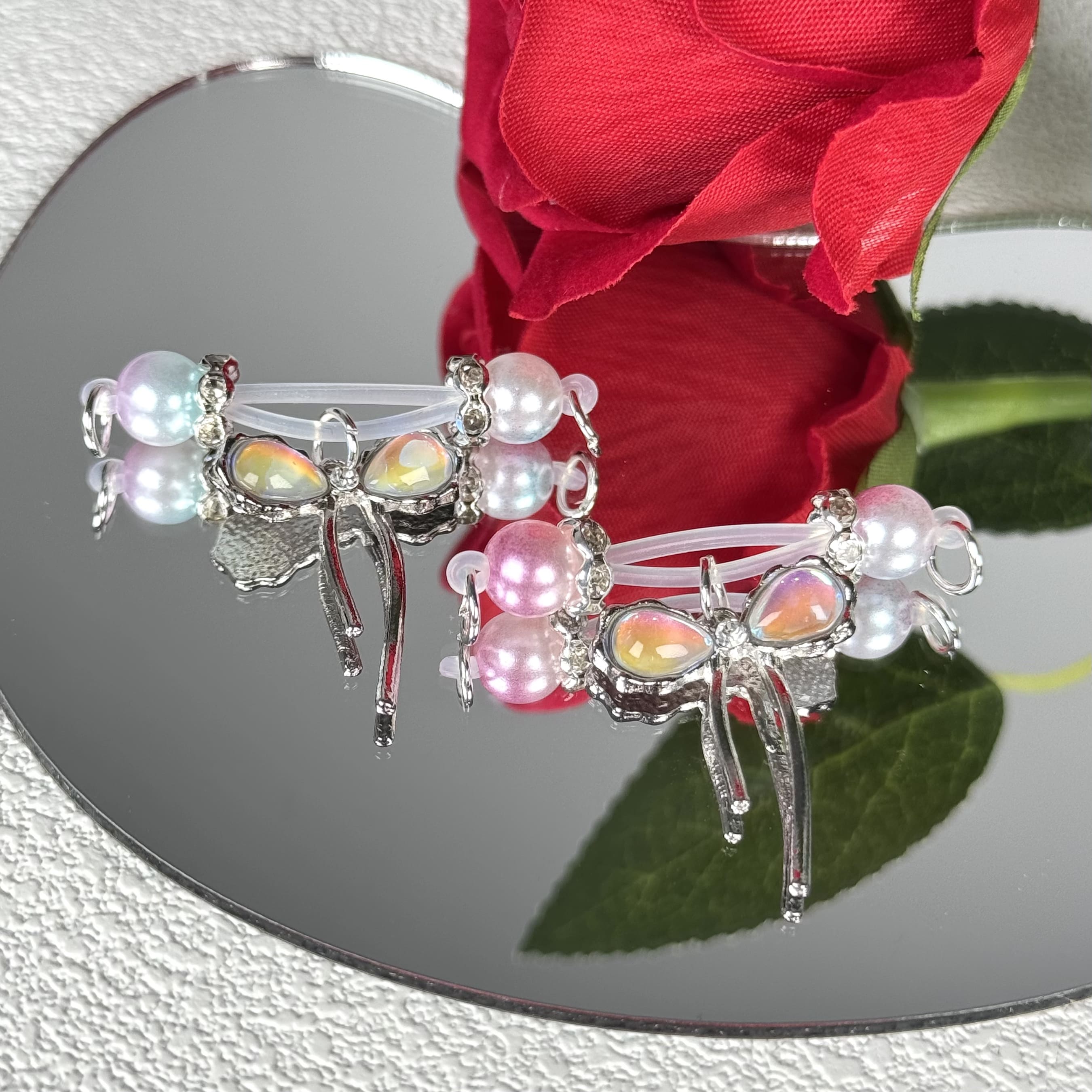 Ribbon Kiss Nipple Clamps