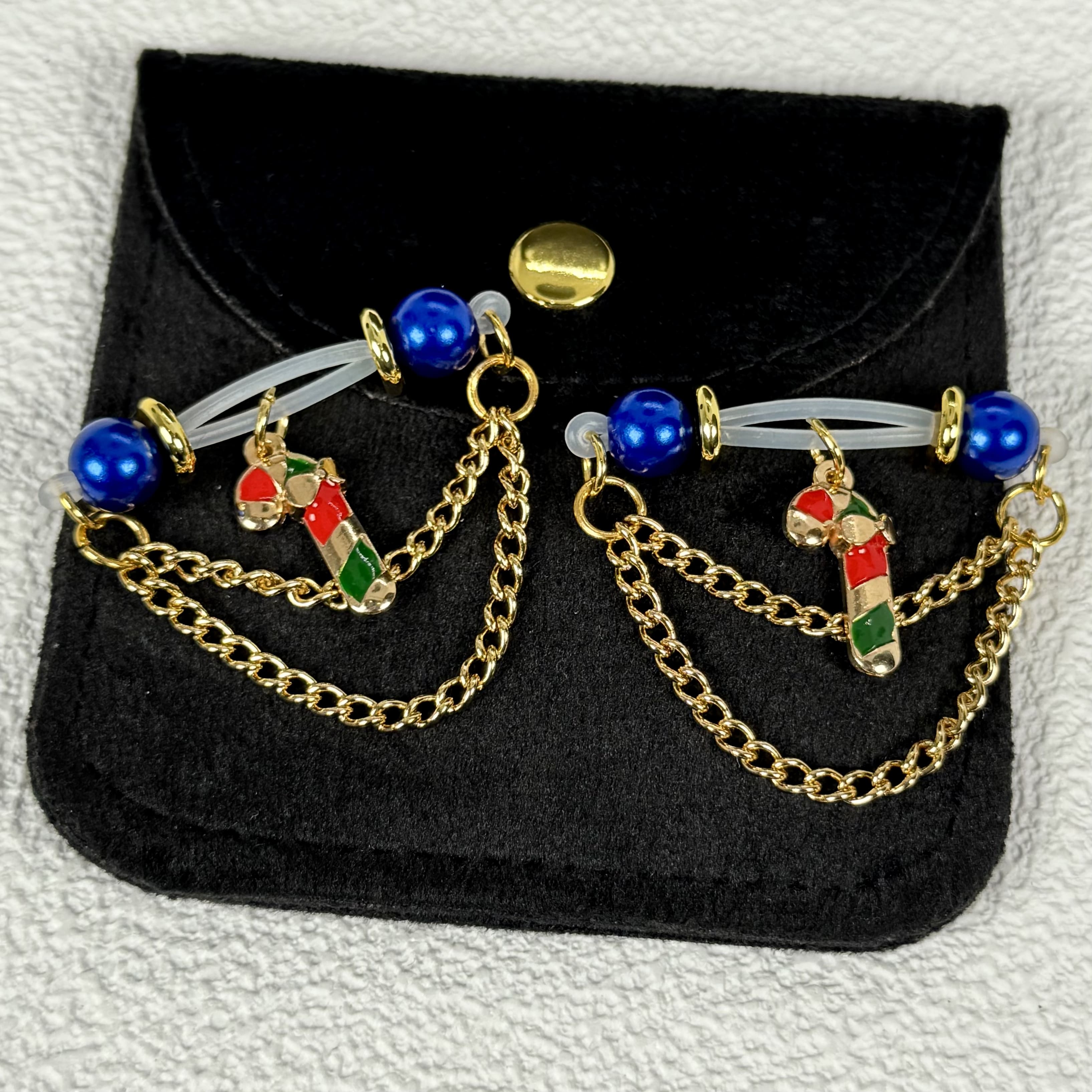 Blue Pearl J Luxe Clamps