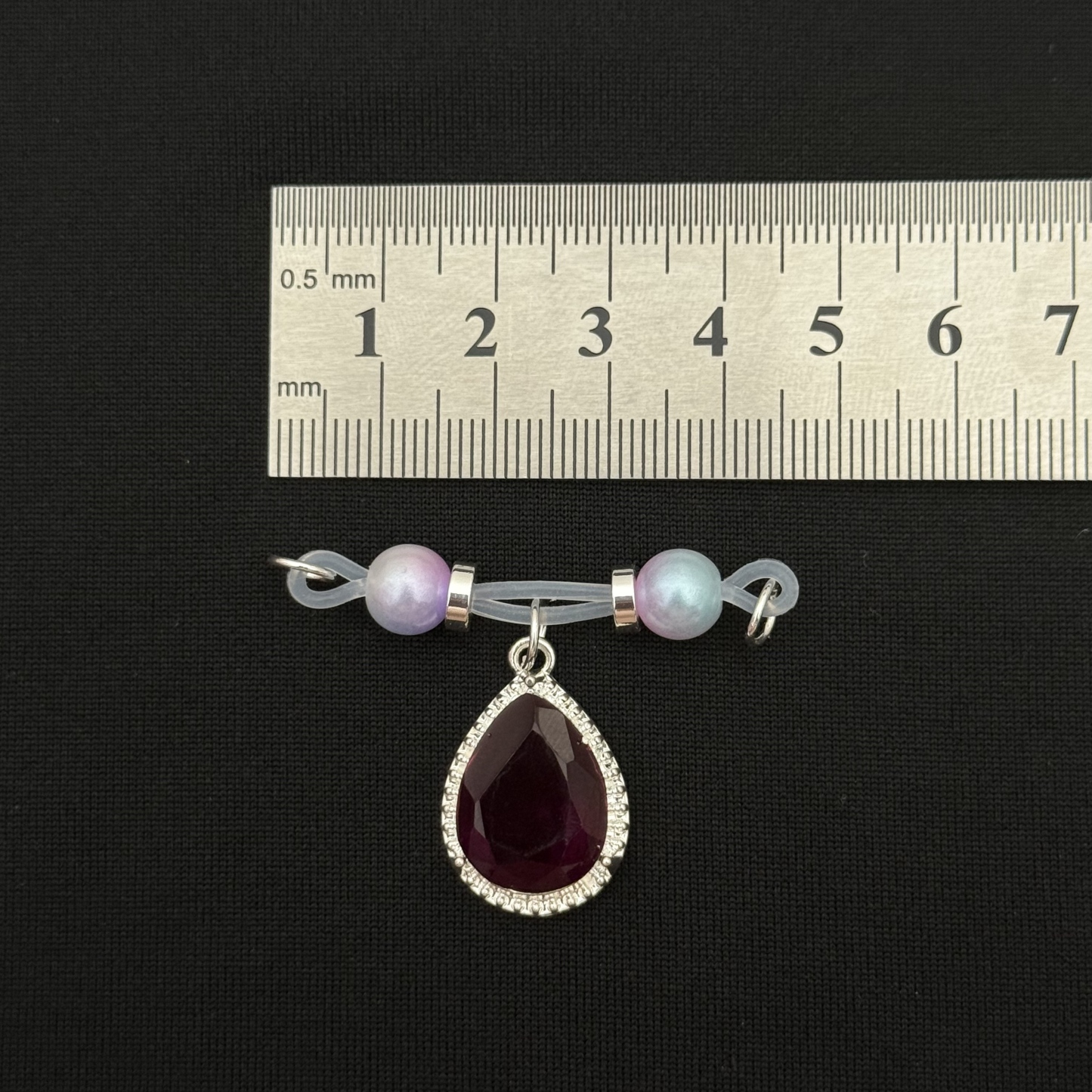 Anti-detachment nipple decoration