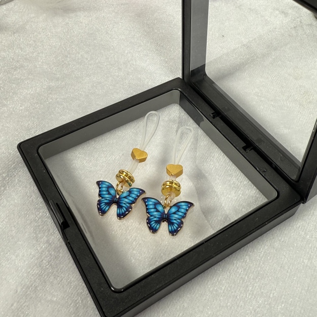 Anti-falling - New butterfly nipple decoration