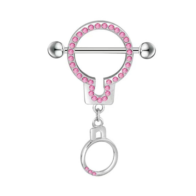 Sparkling Bunny Planet Nipple Ring