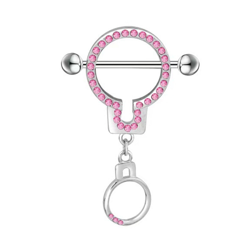 Sparkling Bunny Planet Nipple Ring