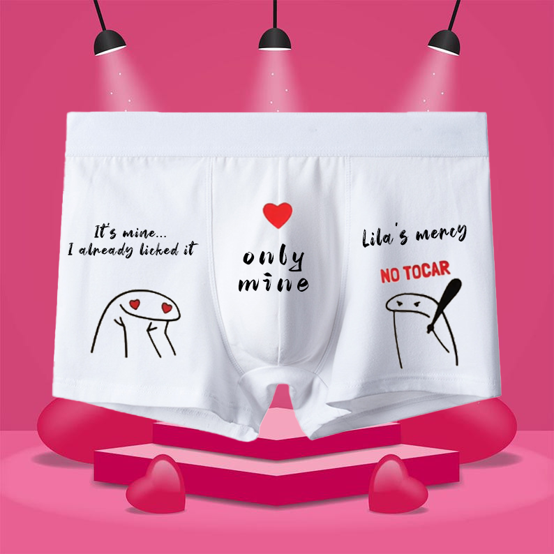 Customized language boxer briefs-Thyye