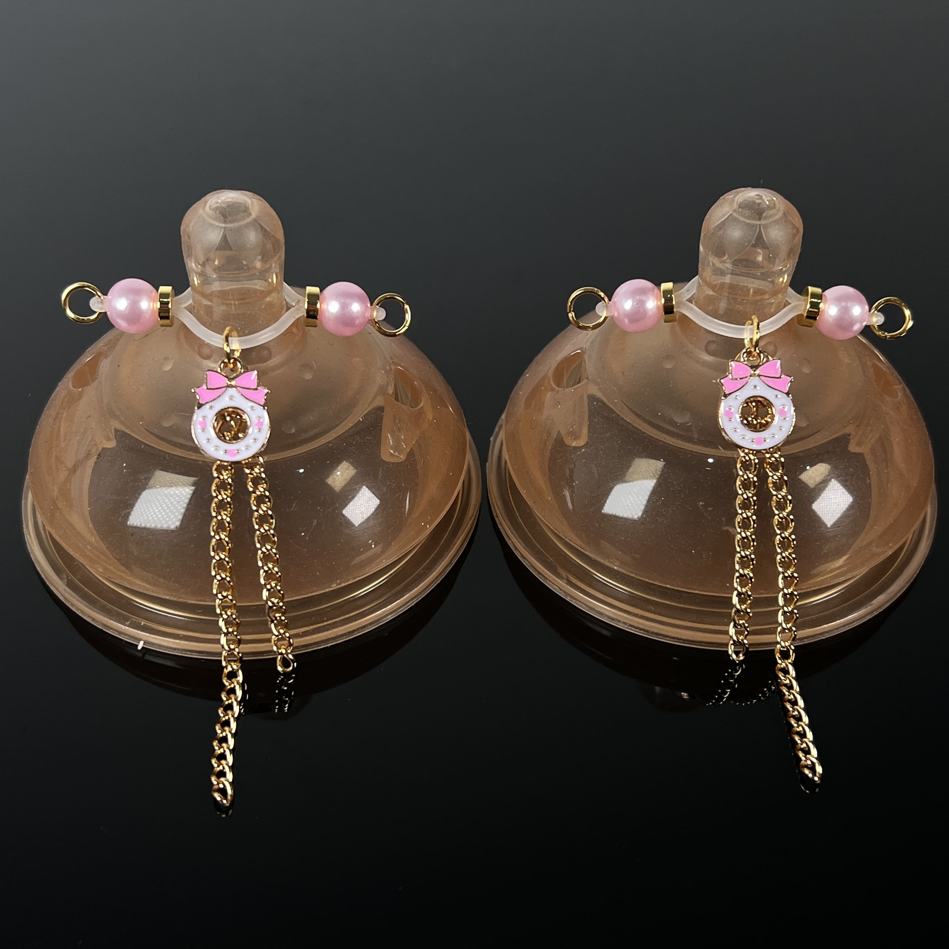 Blush Donut Luxe Clips