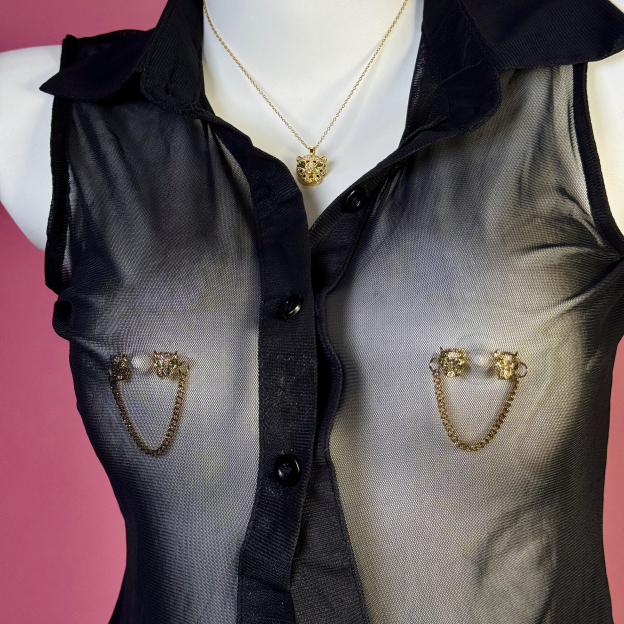 18K Gold & Silver Panther Luxe Set