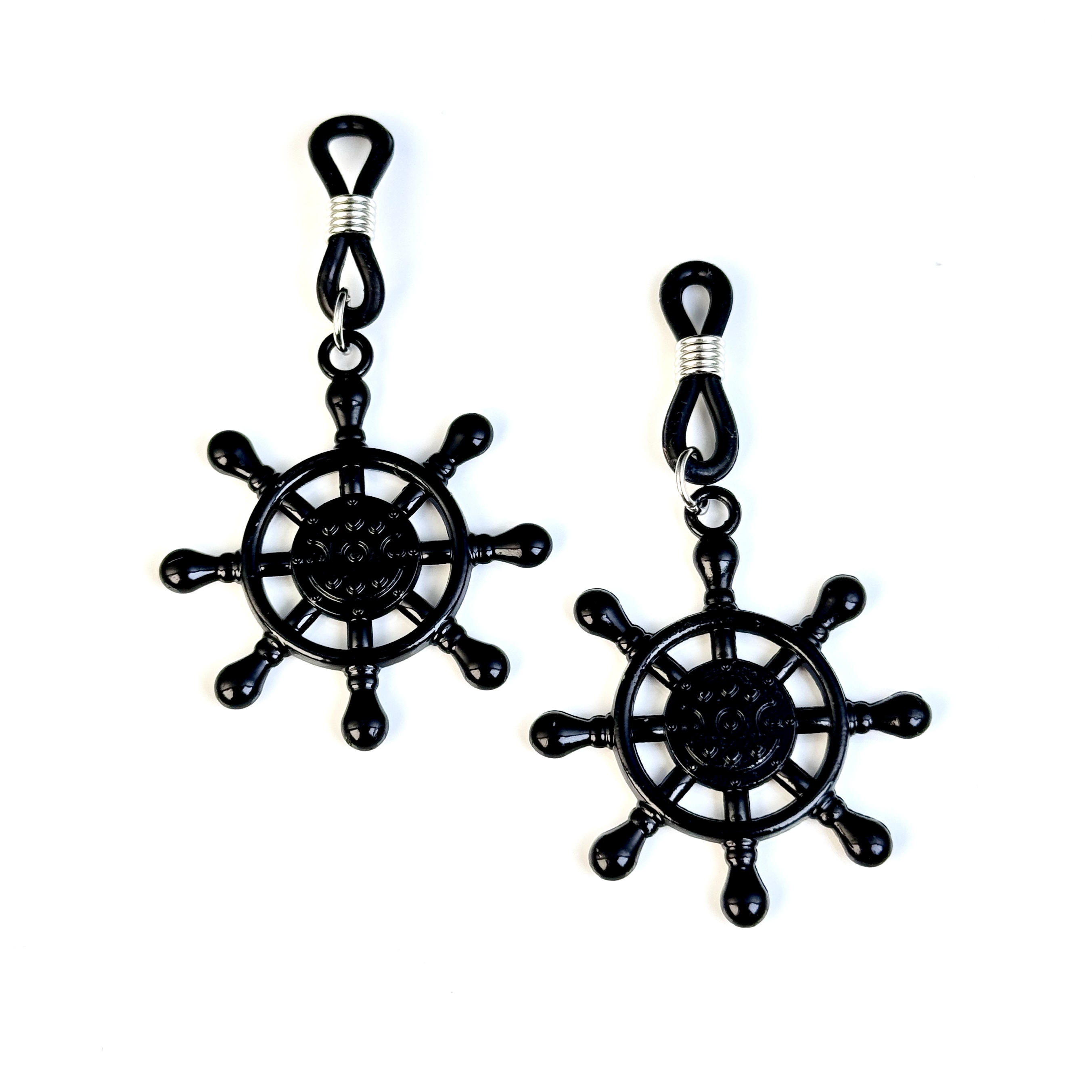 Pirate Wheel Charm Body Jewelry