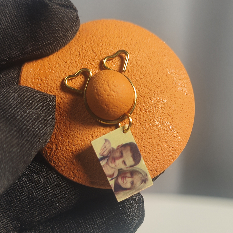 Customized color picture pendant nipple clamp-Thyye