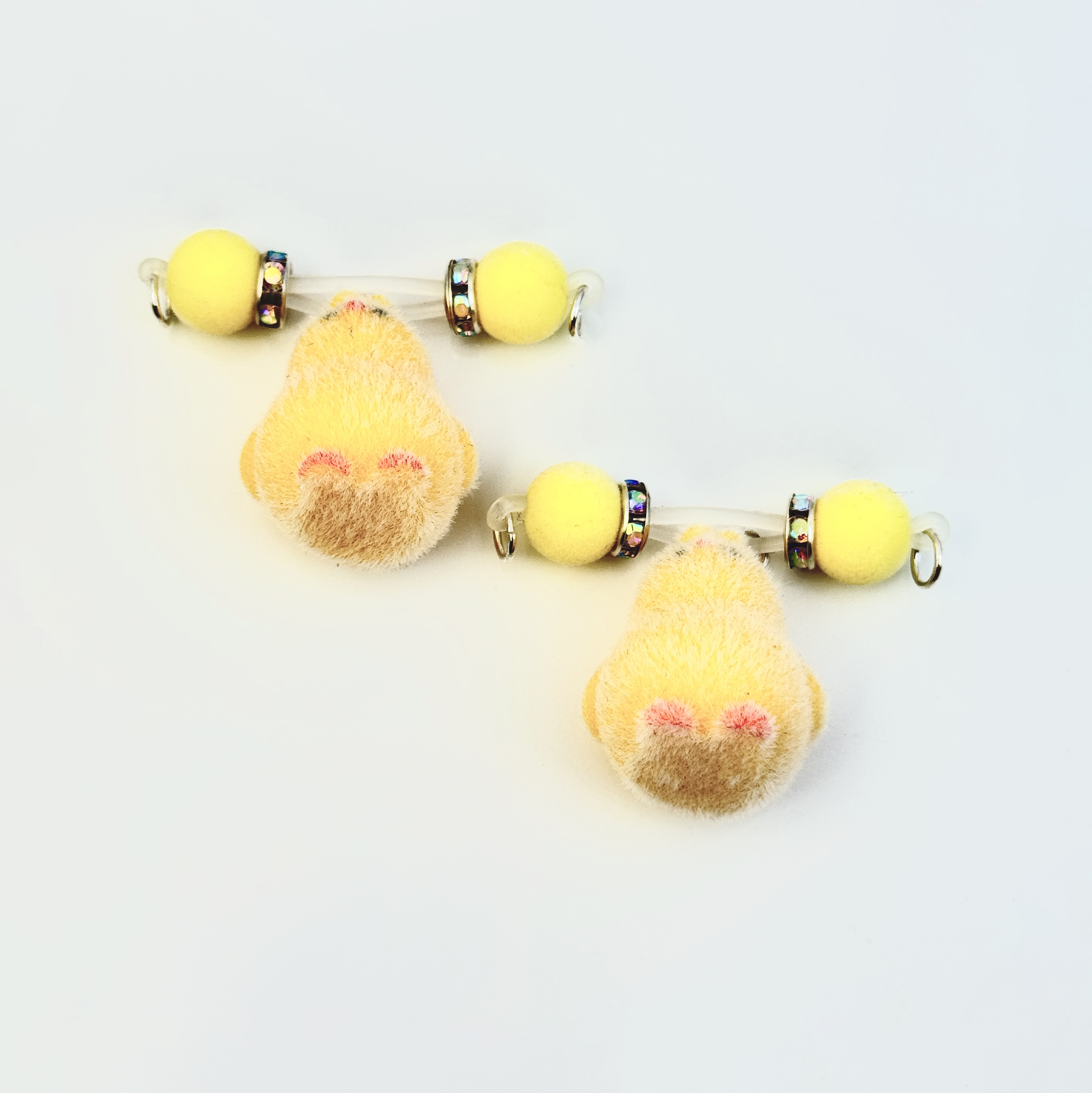 Baby Chick Plush Nipple Jewelry