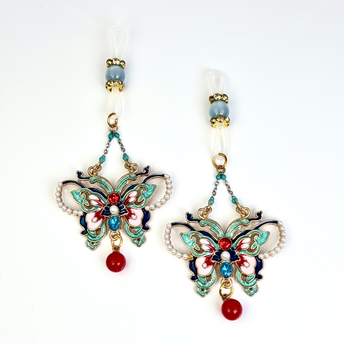 Enchanted Butterfly Nipple Clamps