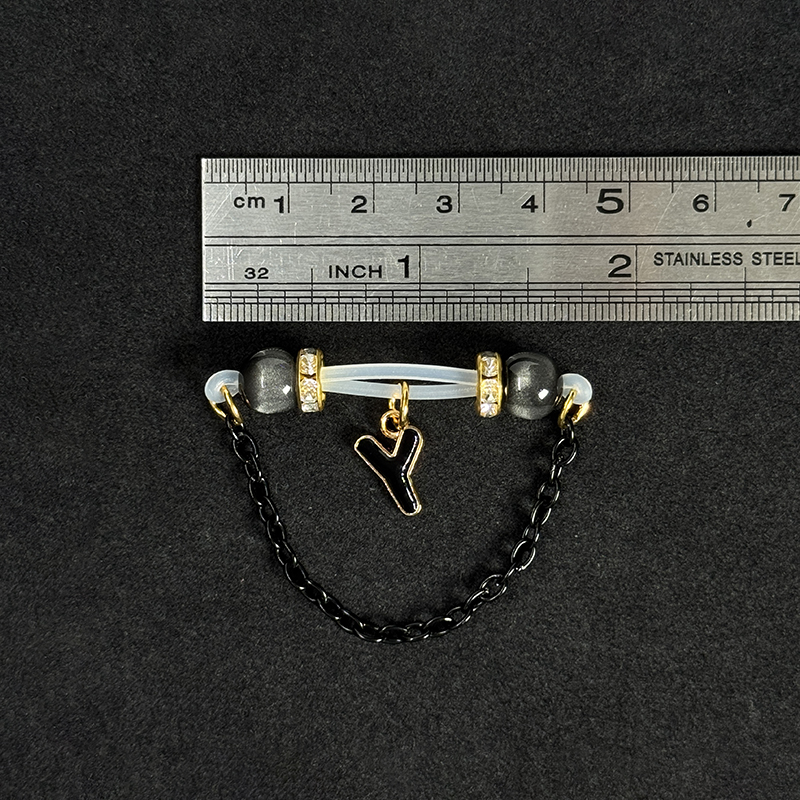 Customizable Letter Nipple Clamps