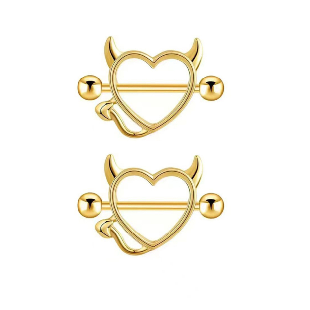 Sexy Heart-Shaped Piercing Jewelry