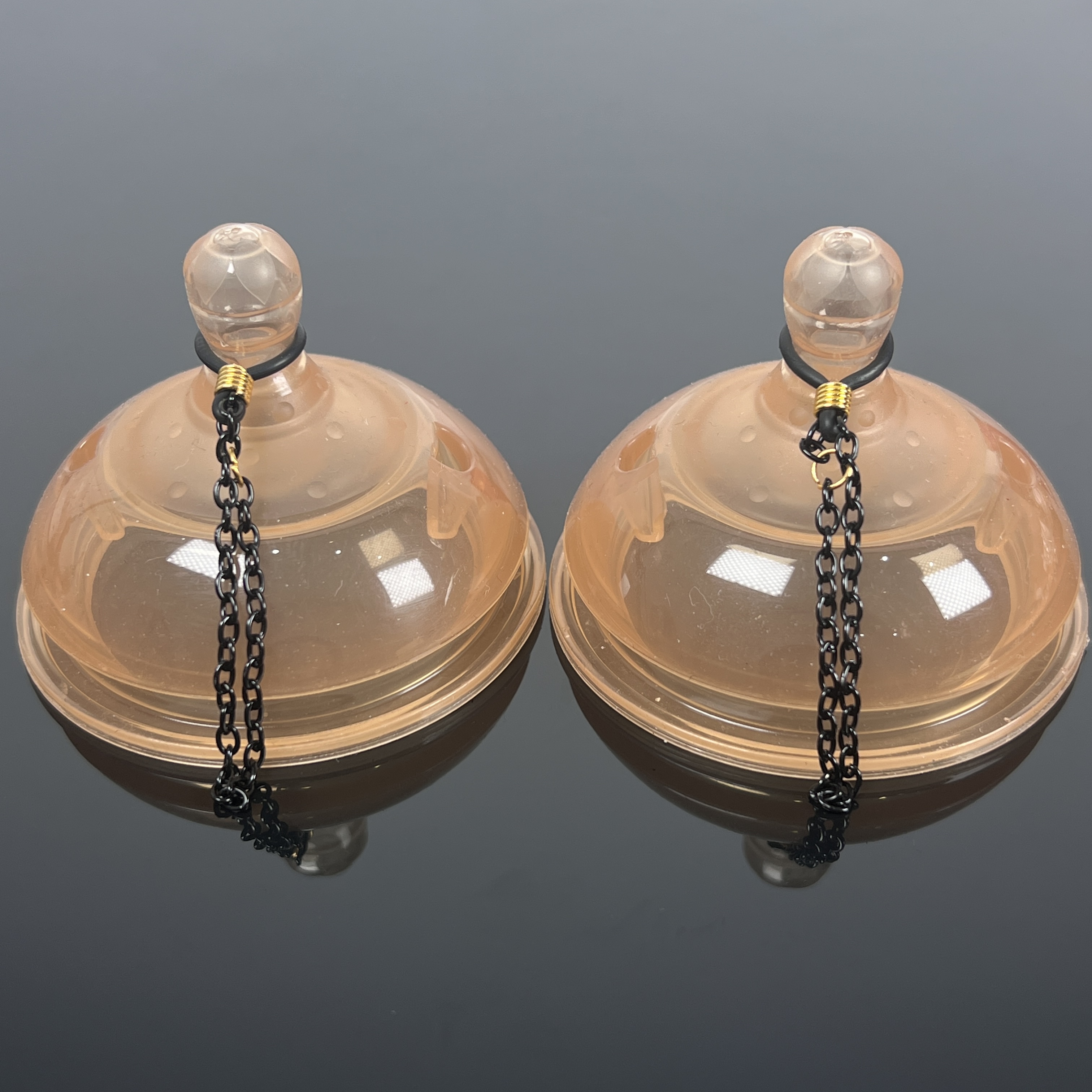 Black Link Nipple Clamp