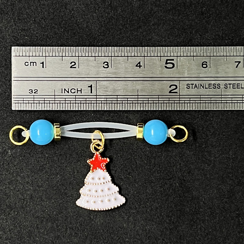 Frosted Eve Nip Clips