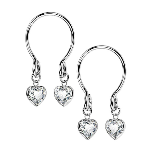 Punk-Style Spiked U-Shaped Nipple Ring