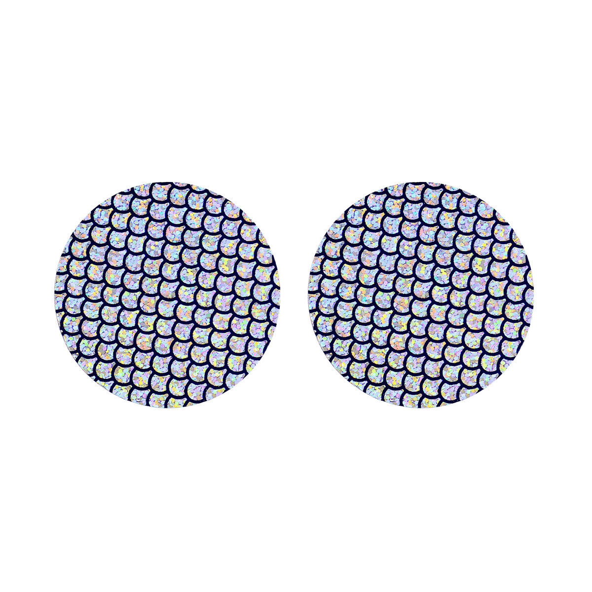 Iridescent Mermaid Scale Nipple Covers