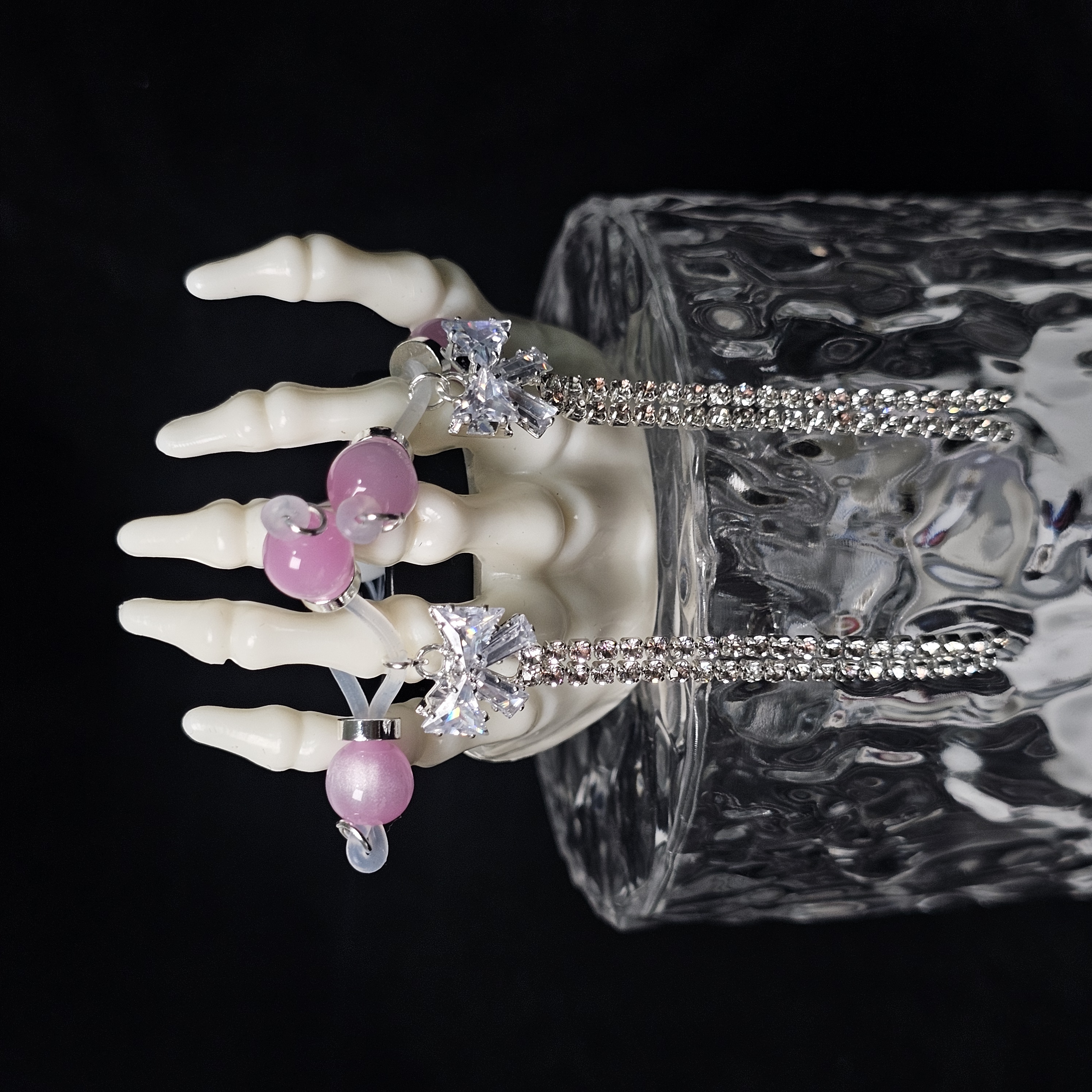 Adjustable crystal chain