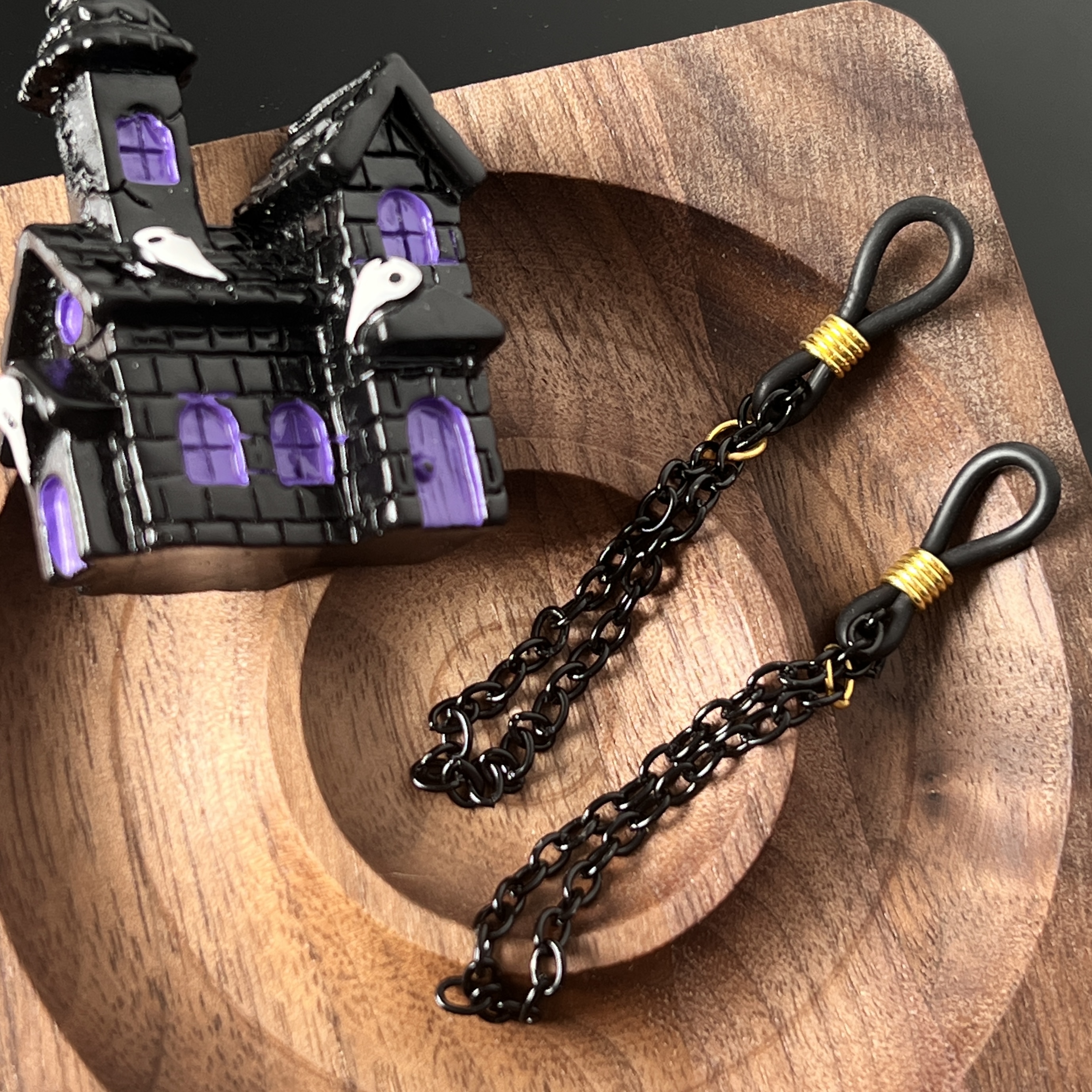 Black Link Nipple Clamp