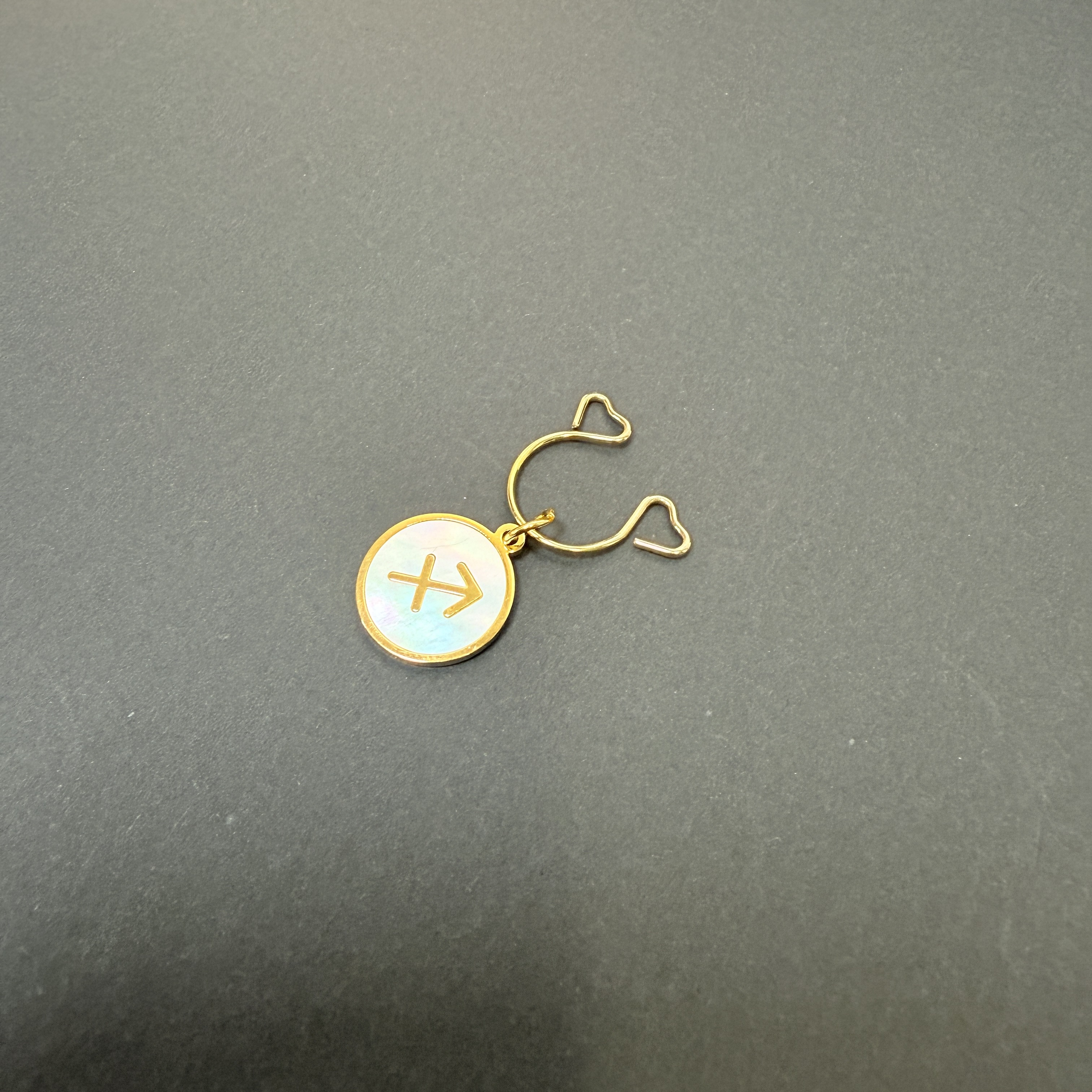 Adjustable nipple decoration - custom zodiac sign