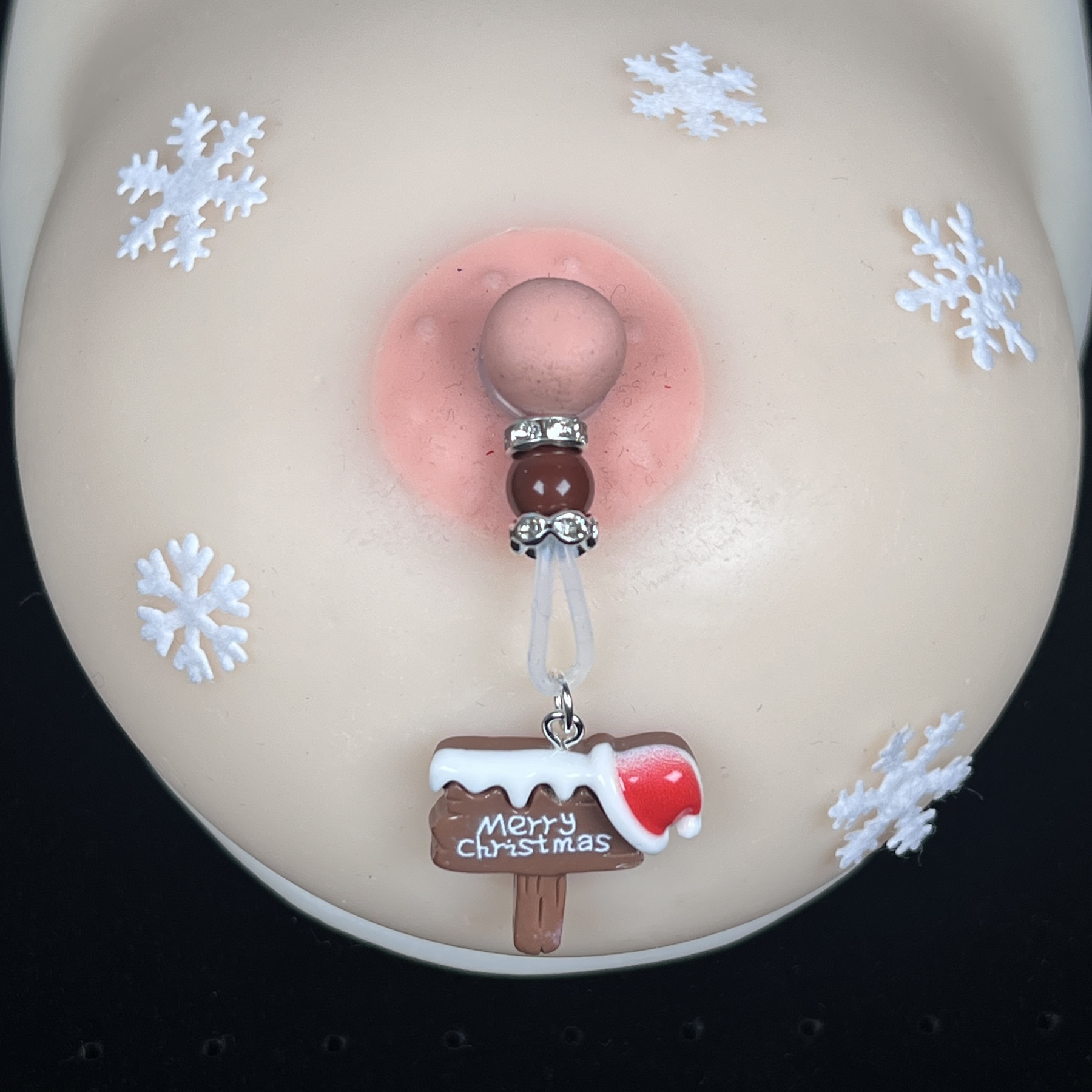 Mocha Vertical Charm Clips