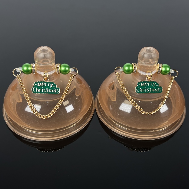 Snowy Evergreen Clips