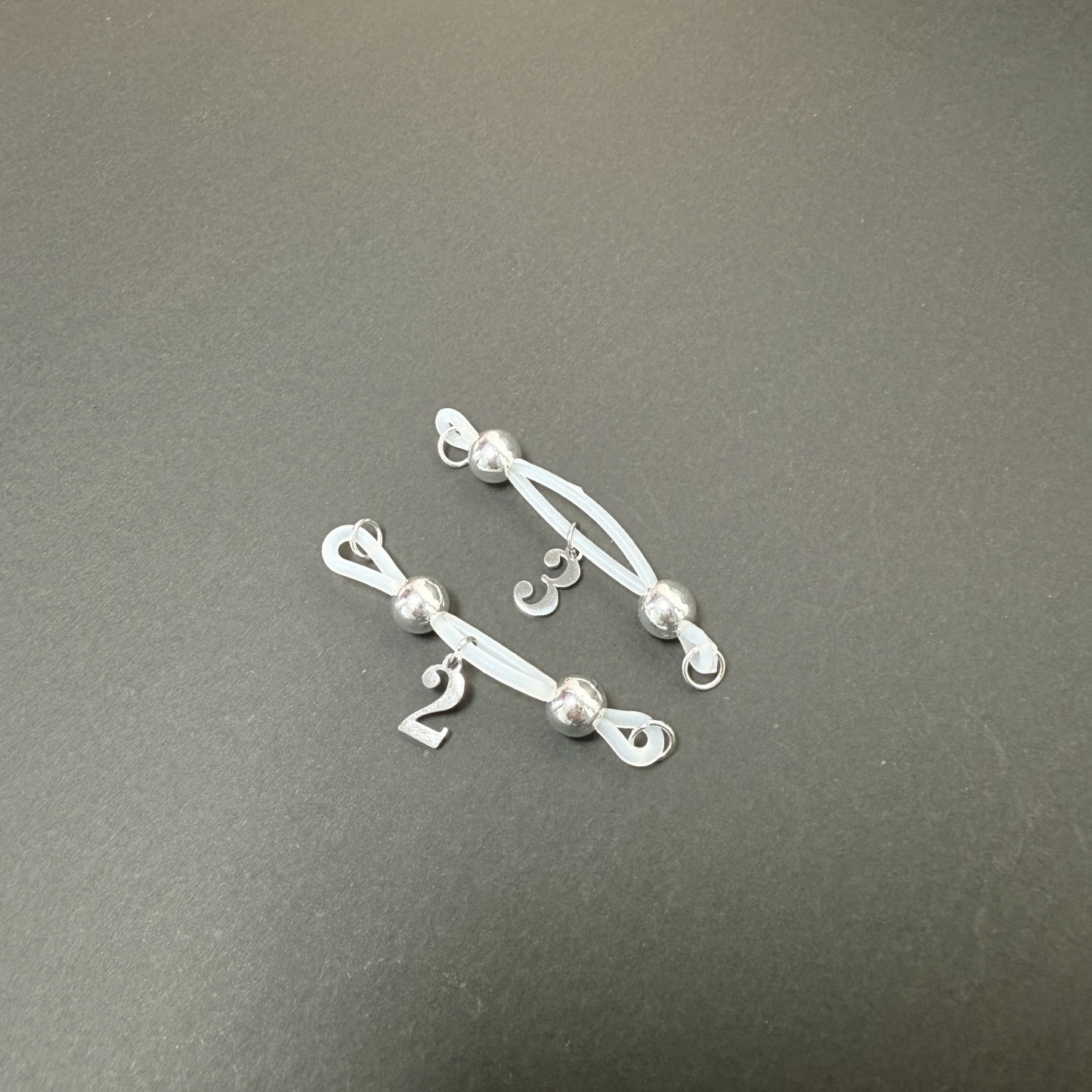 Adjustable nipple decoration - customizable with numbers 1-12