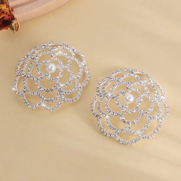 Women's Sexy Pearl Rhinestone Nipple Covers