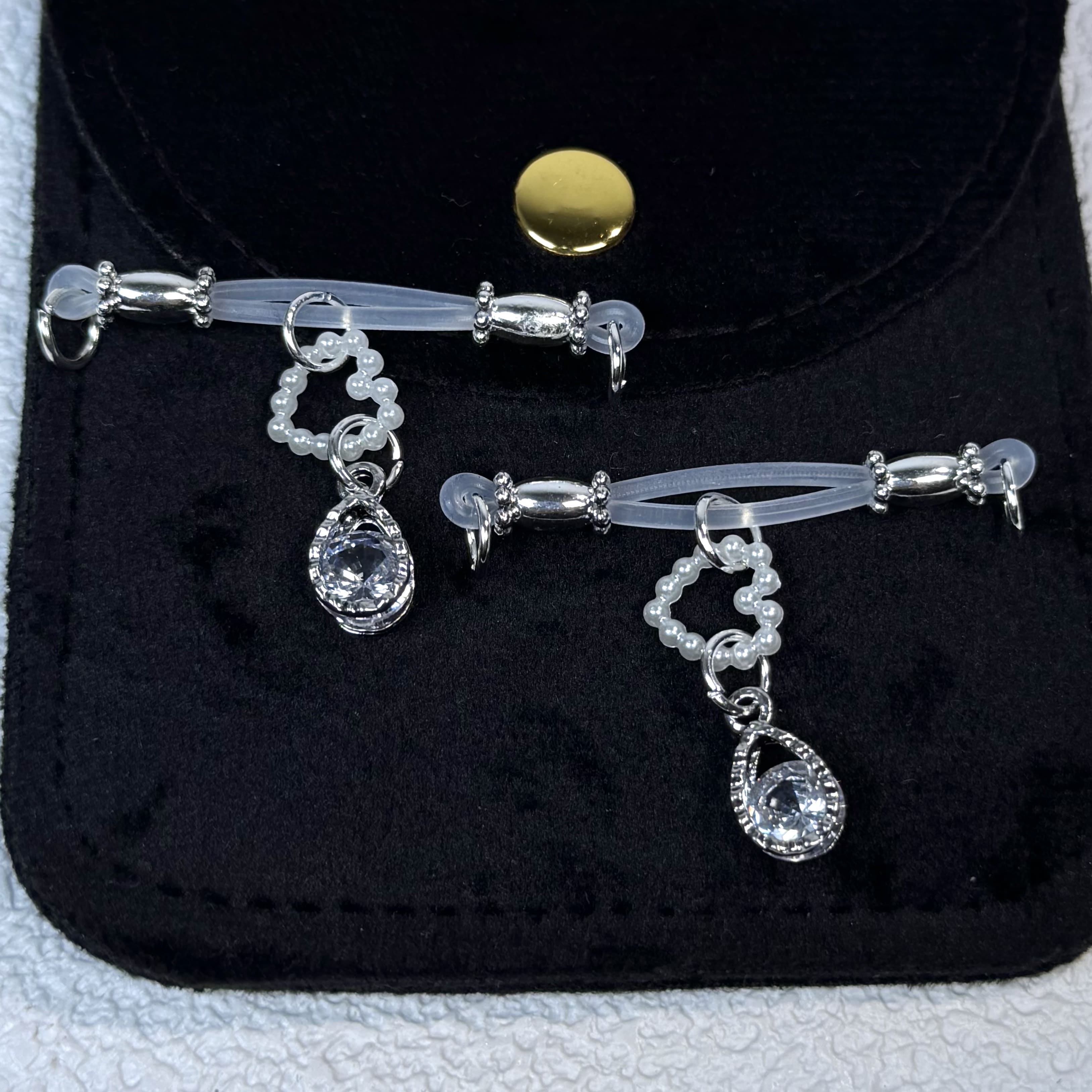Luxe Crystal Nipple Clamps
