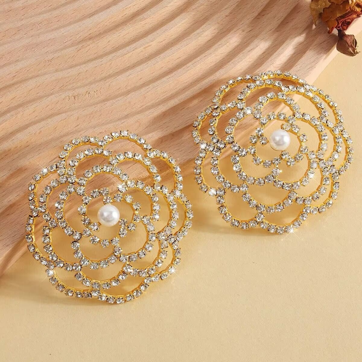Women's Sexy Pearl Rhinestone Nipple Covers