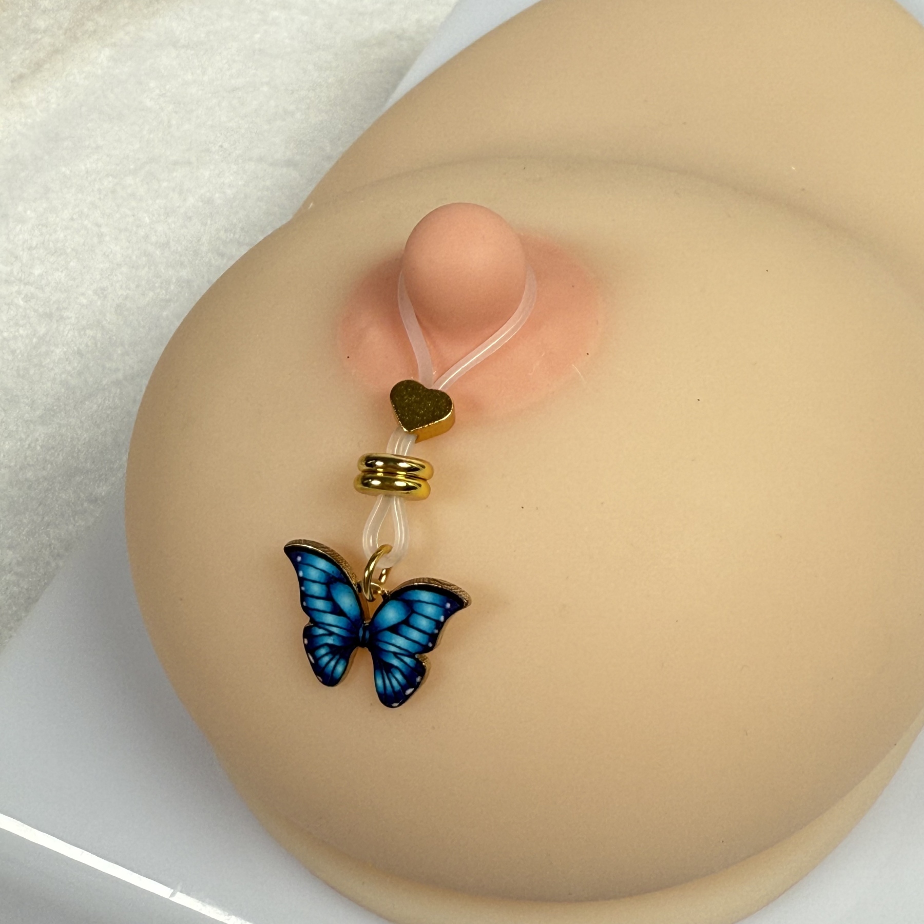 Anti-falling - New butterfly nipple decoration