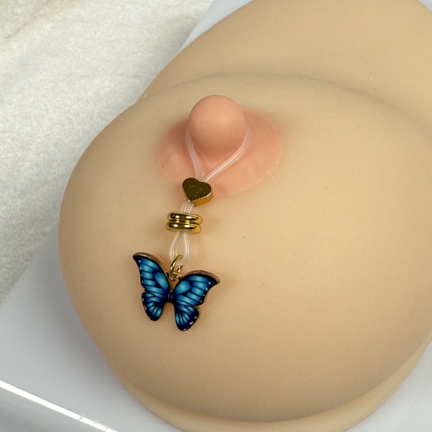 Anti-falling - New butterfly nipple decoration