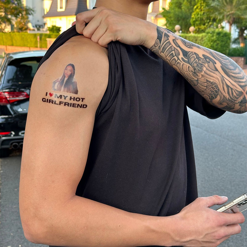 Custom temporary tattoos with photos-Thyye