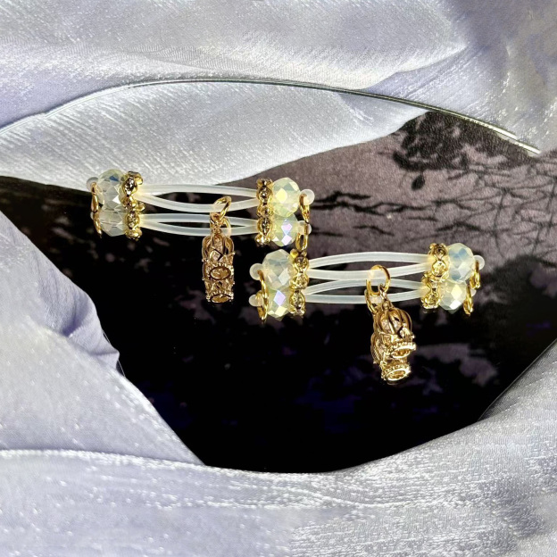 Crystal Queen Pendant Nipple Clamps