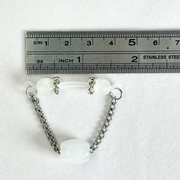 White Jade Energy Clip