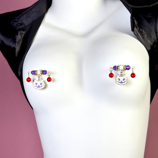 Witchy Cat Charm Chain